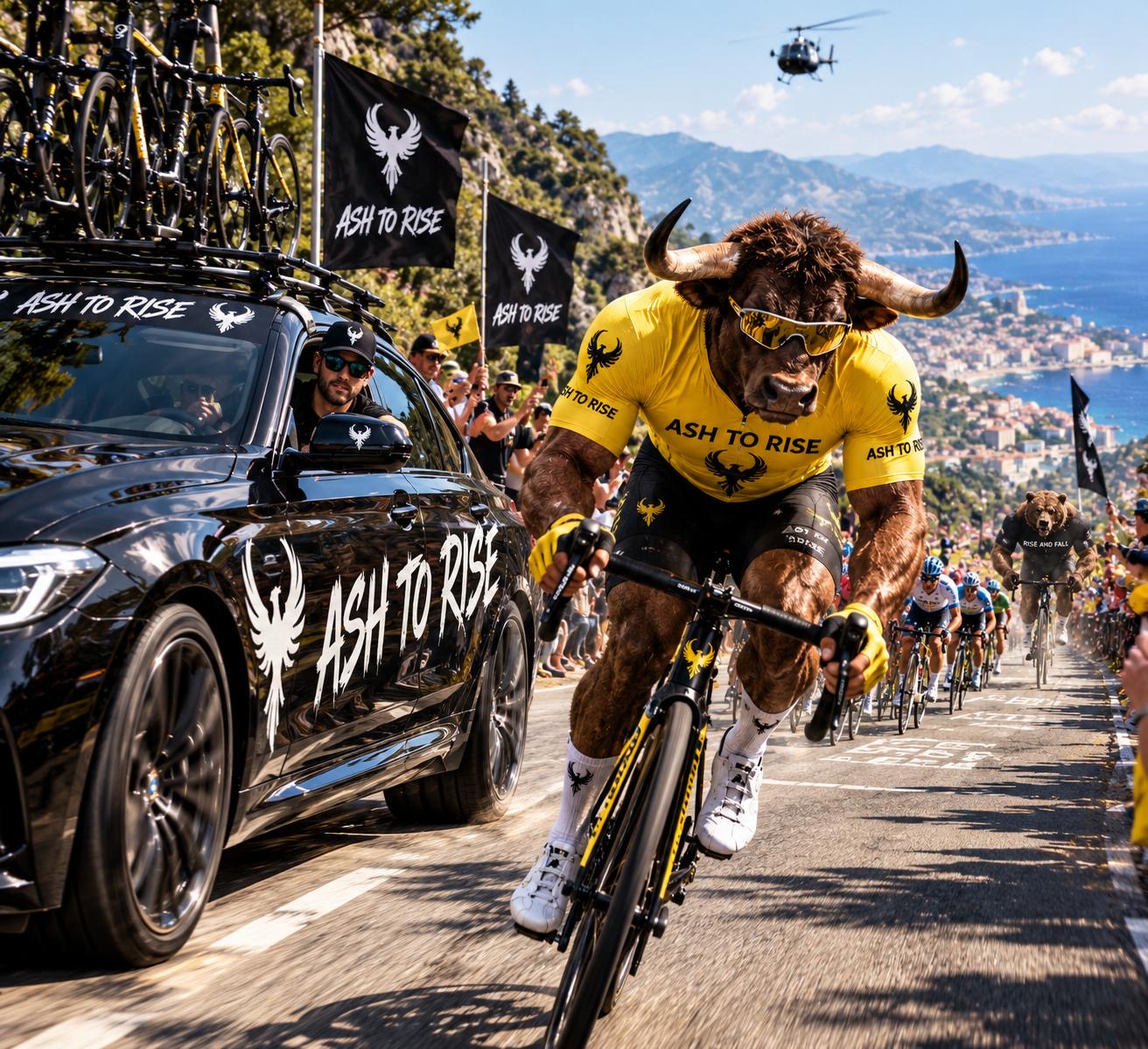 Bull cycling